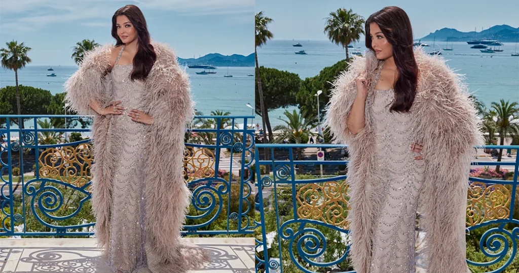 Aishwarya Rai dazzled at Cannes 2026 in a shimmering nude gown, proving her timeless elegance remains unmatched!