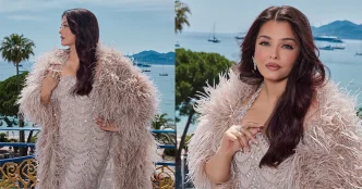 Aishwarya Rai dazzled at Cannes 2026 in a shimmering nude gown, proving her timeless elegance remains unmatched!