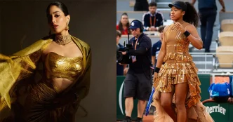 From Janhvi’s Sculpted Gold to Naomi’s Statement Dress: The Golden Fashion Edit