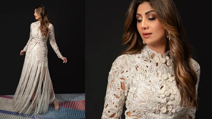 Shilpa Shetty Stuns in a Rs 2.19 Lakh Fringe Skirt Set That’s Impossible to Ignore